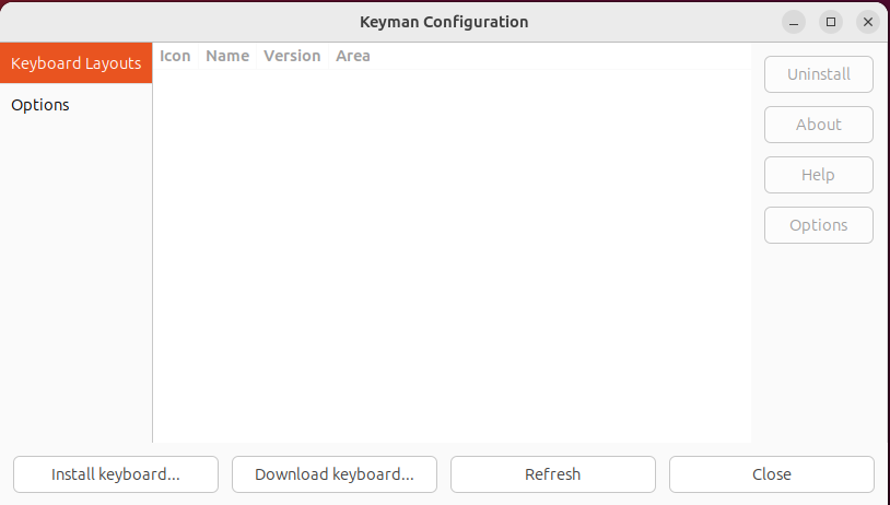 Keyman Configuration